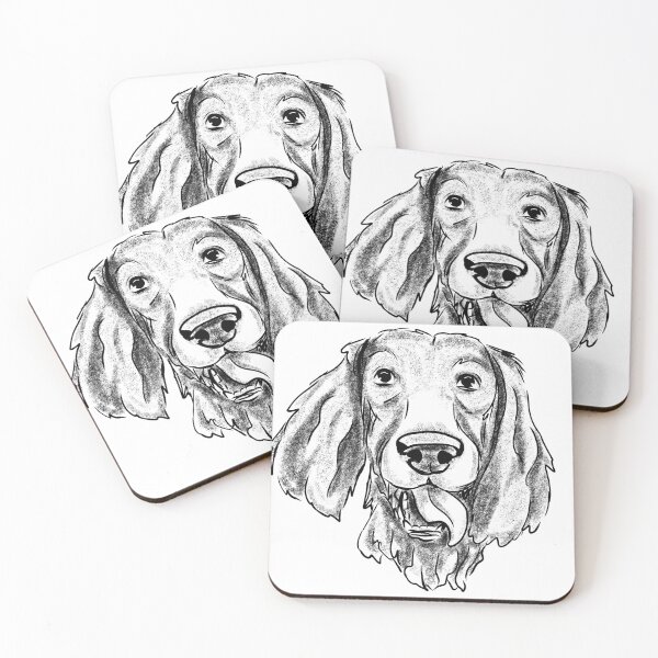 Item preview, Copy of Happy Gordon Setter, sketch designed and sold by Antiope33.