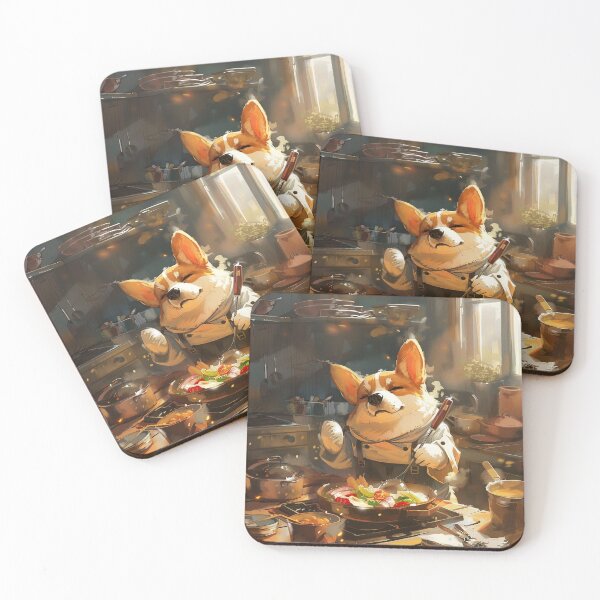 Item preview, Chef Cook Corgi Dog designed and sold by CorgiCuddle.