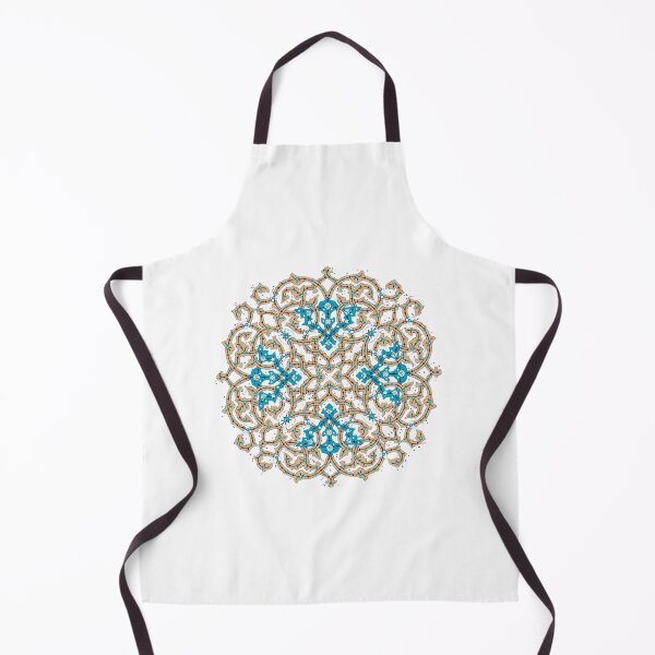 Item preview, Arabic Floral Geometric Design - Orchid Flower - Mosque Tile Decoration designed and sold by Accentish.