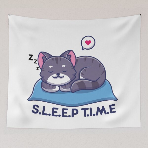 Item preview, catnap cute cat sleeping kitty funny kitten designed and sold by Creative-Wolf16.