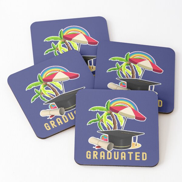 Item preview, Beach and palm tree Summer graduation designed and sold by Lady-Frost.