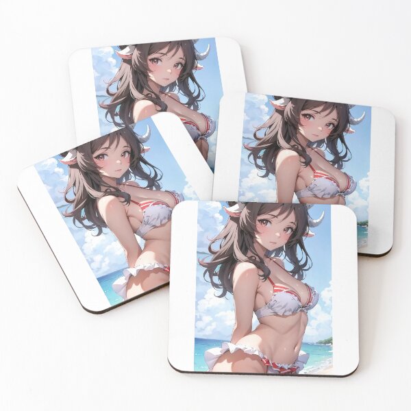 Item preview, Cute Bikini Anime Girl, Eyjafjalla designed and sold by iloveanimechibi.