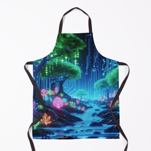 Item preview, “Mystical Neon Pathways” designed and sold by Dominika Farkašová.
