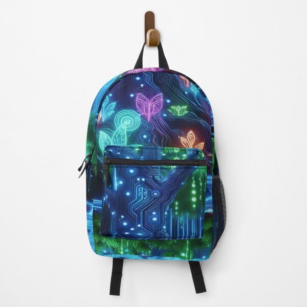 Item preview, “Mystical Neon Pathways” designed and sold by Dominika Farkašová.