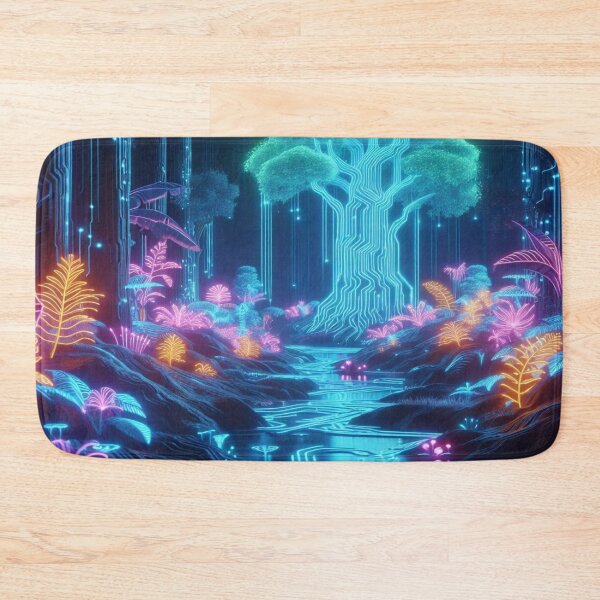 Item preview, “Neon Reverie” designed and sold by Dominika Farkašová.