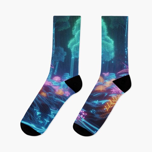 Item preview, “Neon Reverie” designed and sold by Dominika Farkašová.