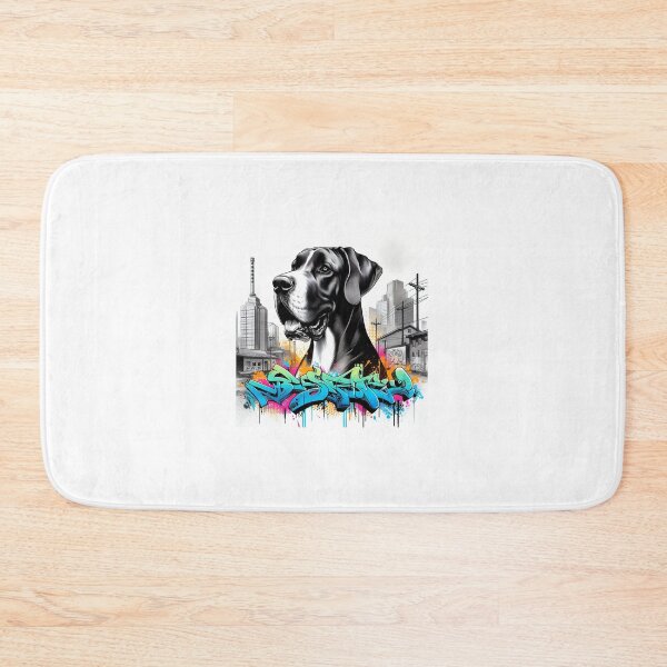 Item preview, Great Dane Grace in Graffiti designed and sold by PawspectCreate.