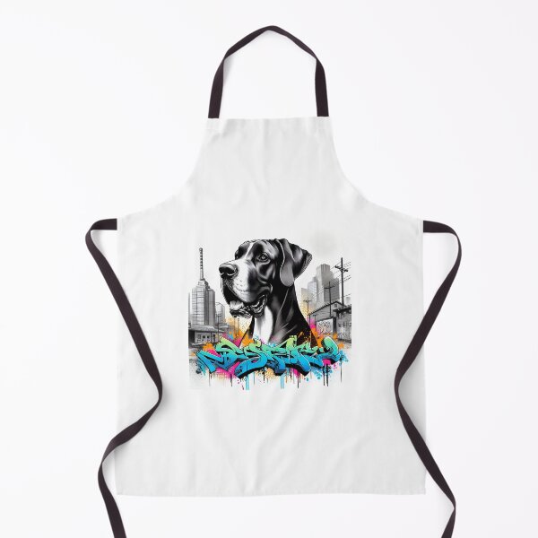 Item preview, Great Dane Grace in Graffiti designed and sold by PawspectCreate.