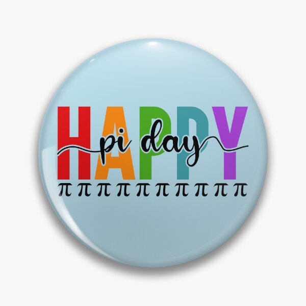 Artikelvorschau, Happy Pi Day: Buntes Mathe-Geek-Design entworfen und verkauft von Seedcap7.