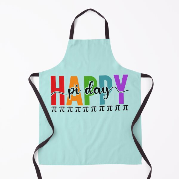Aperçu de l'œuvre Happy Pi Day : conception colorée de Math Geek créée et vendue par Seedcap7.