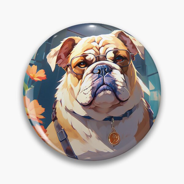 Item preview, Cool Bulldog designed and sold by AmazingBackDrop.