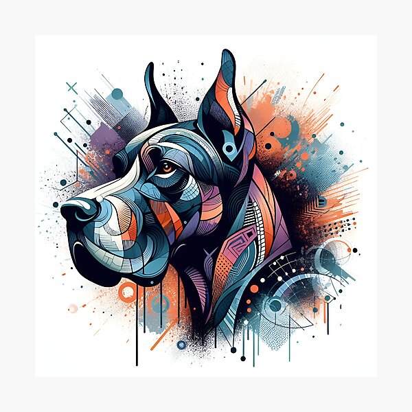 Item preview, Street Art Fusion Dog Dad designed and sold by PawspectCreate.
