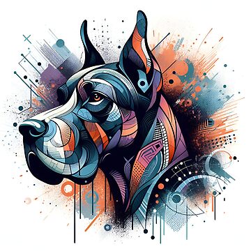 Aperçu de l'œuvre Street Art Fusion Dog Dad de PawspectCreate