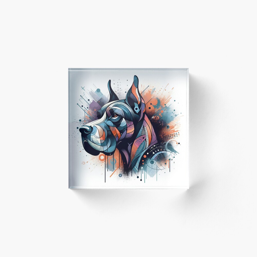 Aperçu de l'œuvre Bloc acrylique créée et vendue par PawspectCreate.