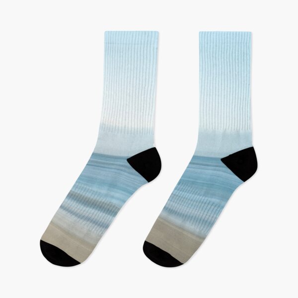 Item preview, Blue sunset in the mediterranean art print - beach long exposure - nature and travel photography designed and sold by Christa Stroo Photography.