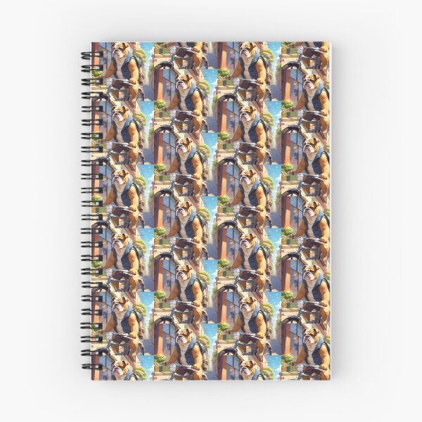 Item preview, Bulldog & Bicycle designed and sold by AmazingBackDrop.