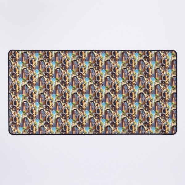 Item preview, Bulldog & Bicycle designed and sold by AmazingBackDrop.