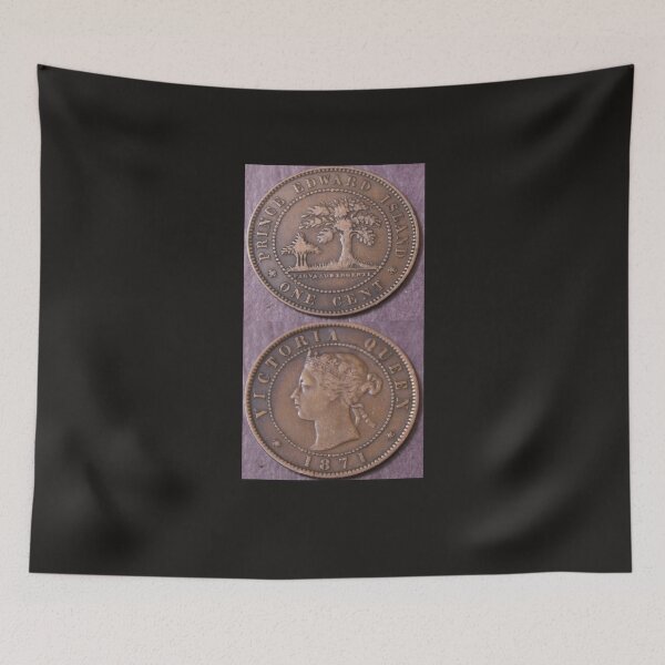 Item preview, 1871 Prince Edward Island One Cent designed and sold by coinsxcrochet.