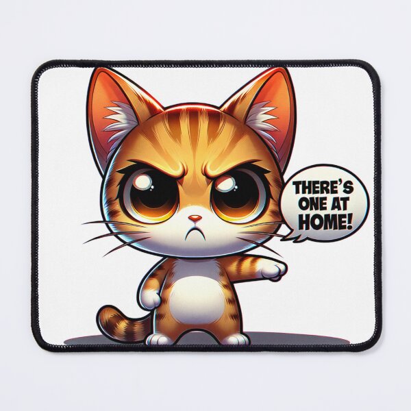 Item preview, There's no one at home cat designed and sold by DreamPerception.