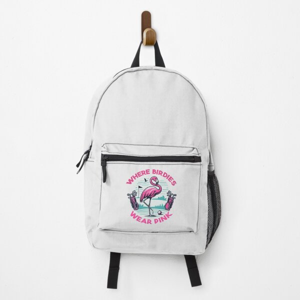 Item preview, Where Birdies Wear Pink - Fun Flamingo Golf designed and sold by Daqomm.