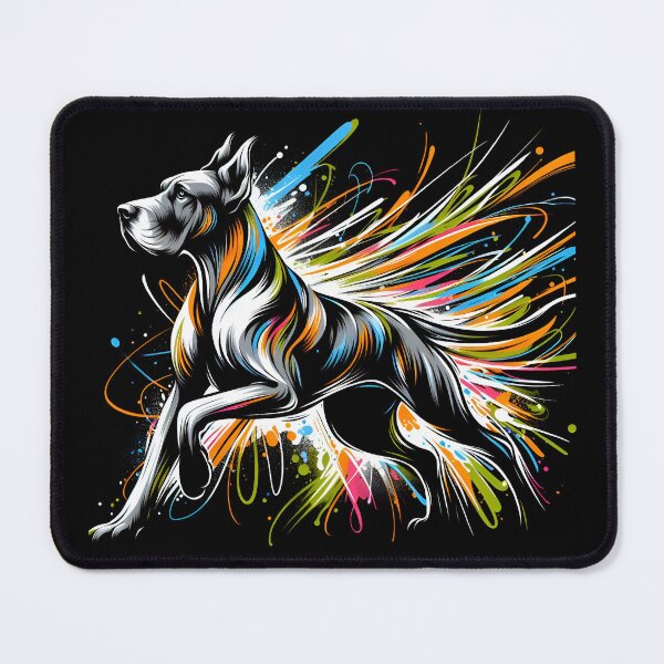Item preview, Great Dane Graffiti Portrait designed and sold by PawspectCreate.