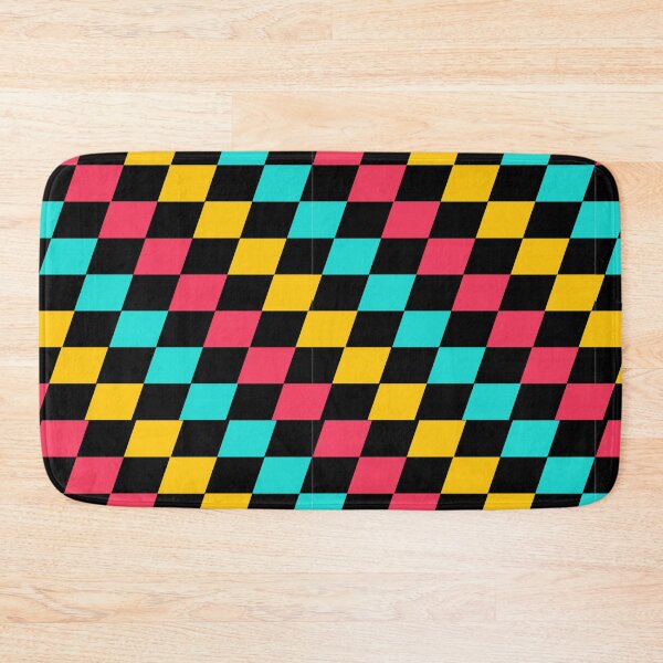 Item preview, Colorful sequence square art customized  designed and sold by theparkfact0.