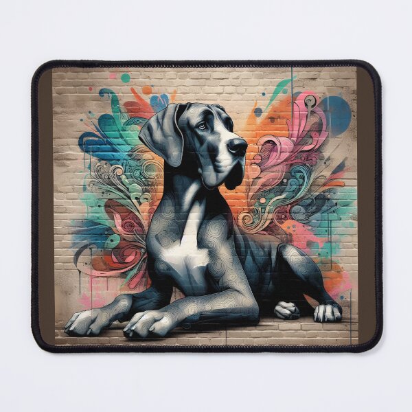 Item preview, Whimsical Street Art Canine designed and sold by PawspectCreate.