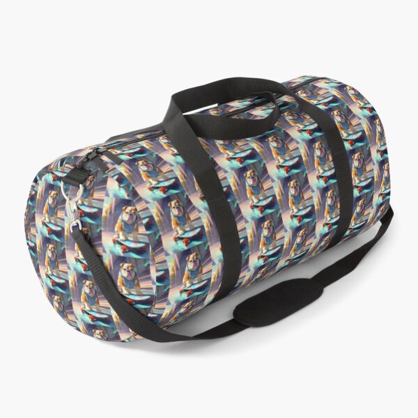 Item preview, Bulldog & Skatboard designed and sold by AmazingBackDrop.