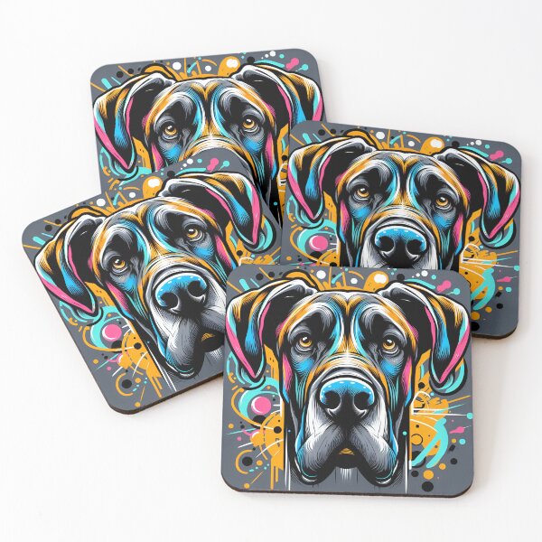 Item preview, Graffiti-Inspired Dog Cartoon designed and sold by PawspectCreate.