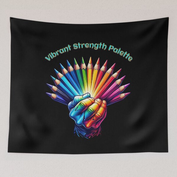 Item preview, Broken Crayons Still Color - Vibrant strength palette designed and sold by JansenGS.