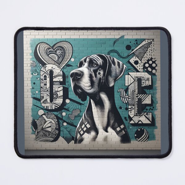 Item preview, Abstract Street Art Dog Mom designed and sold by PawspectCreate.