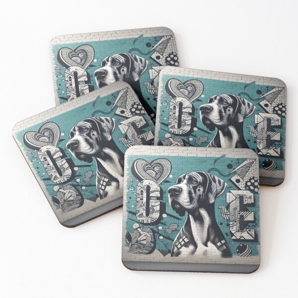 Item preview, Abstract Street Art Dog Mom designed and sold by PawspectCreate.