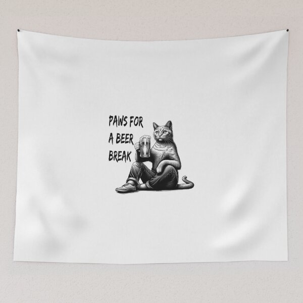 Item preview, Paws For a Beer Break designed and sold by RetroPop23.