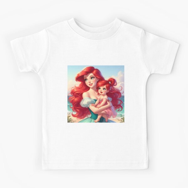 Artikel-Vorschau von Die kleine Meerjungfrau Arielle mit Baby, designt und verkauft von AnlizArtShop.