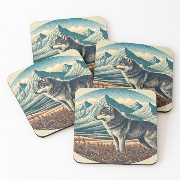 Item preview, Majestic Wolf designed and sold by Dominika Farkašová.