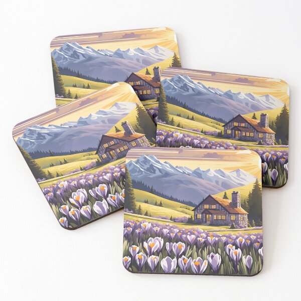 Item preview, Purple Crocus Sunset designed and sold by VeiledVision.