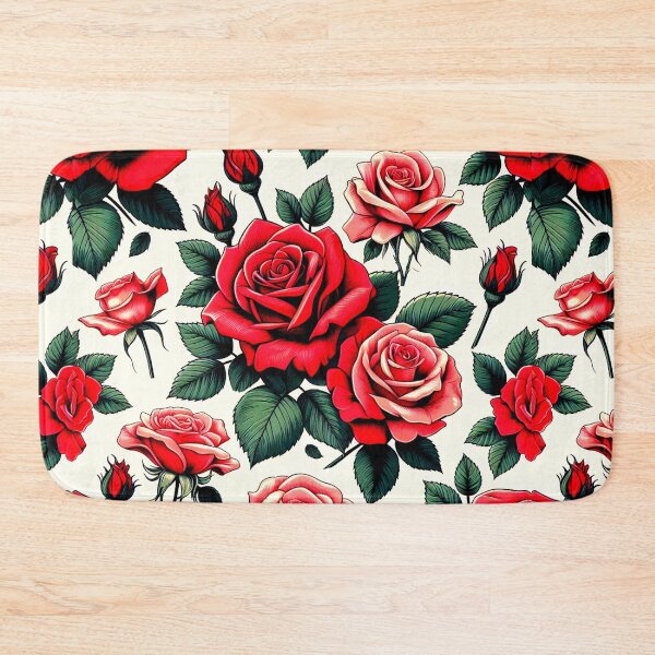 Item preview, Enchanting Rose Garden: Floral Elegance Print designed and sold by Teezone-Art.