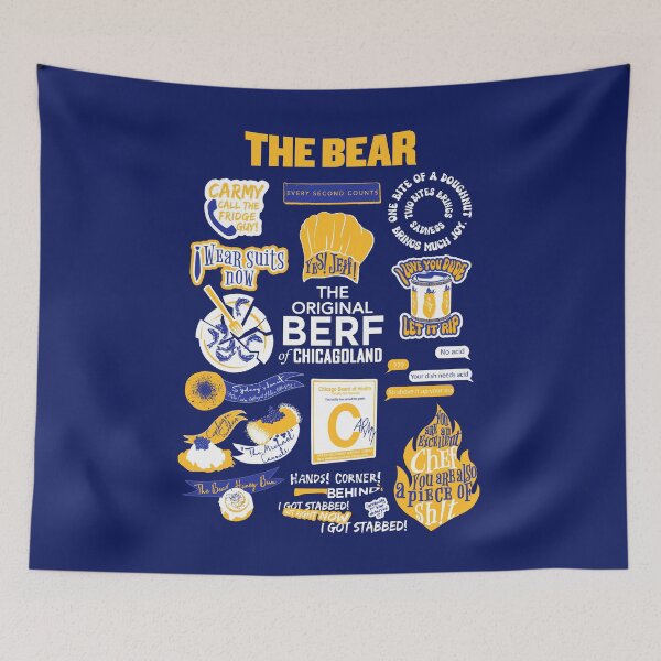 Item preview, The Bear funny quotes designed and sold by Afire Designs.