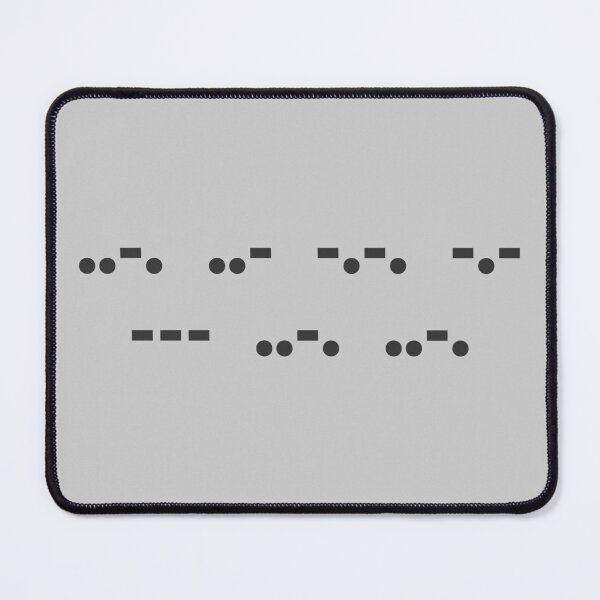 Item preview, Funny Morse Code - Fuck Off I designed and sold by Lemon Pepper.