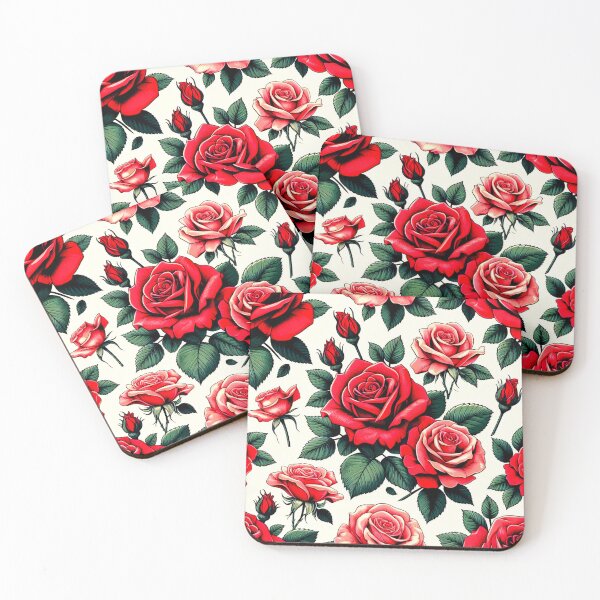 Item preview, Enchanting Rose Garden: Floral Elegance Print designed and sold by Teezone-Art.