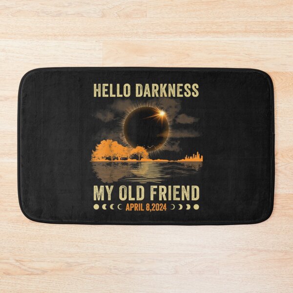 Item preview, Hello Darkness My Friend Solar Eclipse April 8 2024 Funny designed and sold by THIENVT.
