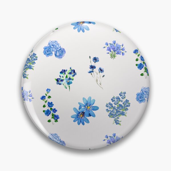 Item preview, Blue Flowers designed and sold by LemonFun.