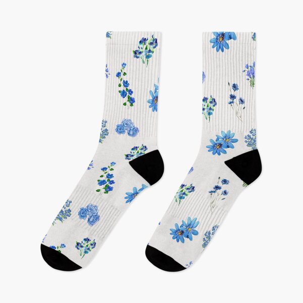 Item preview, Blue Flowers designed and sold by LemonFun.