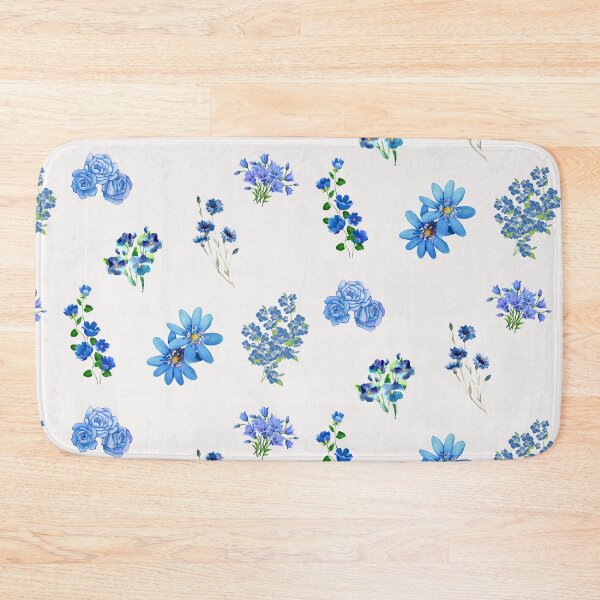 Item preview, Blue Flowers designed and sold by LemonFun.