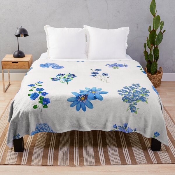 Item preview, Blue Flowers designed and sold by LemonFun.