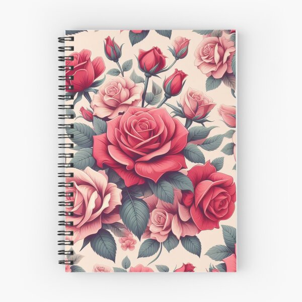 Item preview, Blooming Rose Serenade: Timeless Floral Print designed and sold by Teezone-Art.