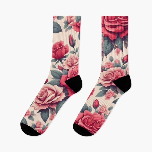 Item preview, Blooming Rose Serenade: Timeless Floral Print designed and sold by Teezone-Art.