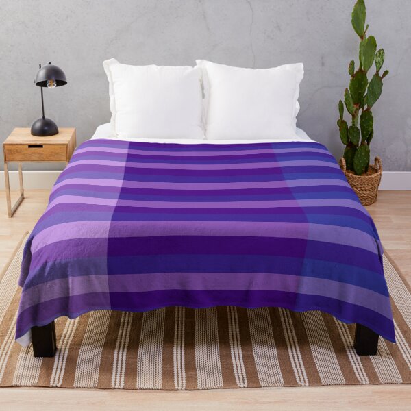 Item preview, Horizontal Line Pattern In Lilac, Purple and Mauve designed and sold by taiche.