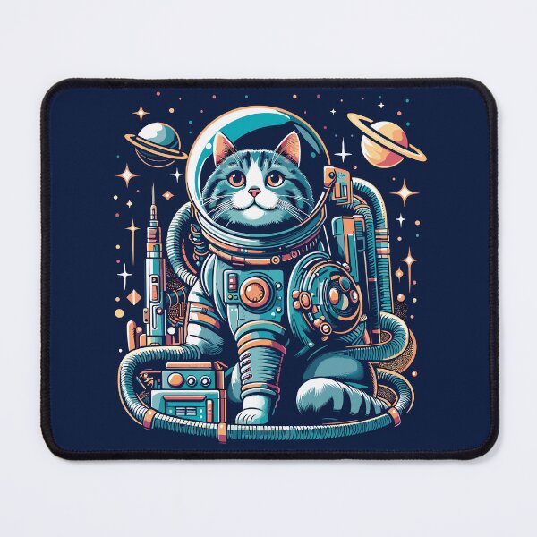 Item preview, Astro-Paws: Galactic Cat Explorer designed and sold by Astral-Artisan.