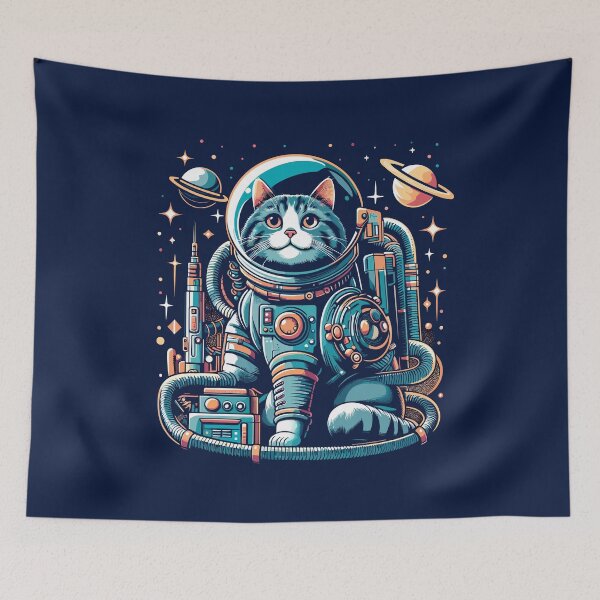 Item preview, Astro-Paws: Galactic Cat Explorer designed and sold by Astral-Artisan.